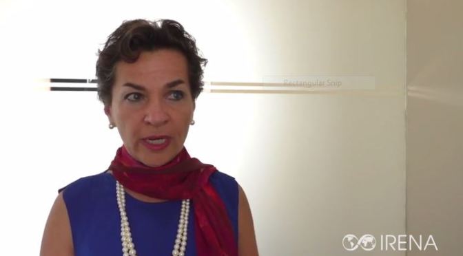 Interview With UN Climate Chief Christiana Figueres On Renewable Energy and Climate Action