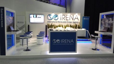 IRENA Think Science booth