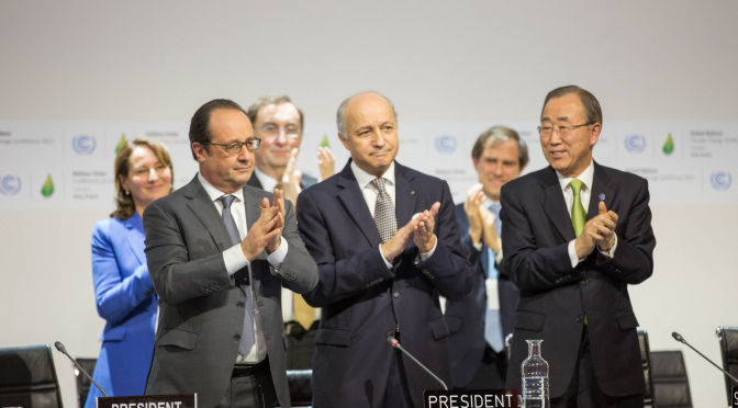 IRENA Welcomes Paris Climate Agreement as ‘watershed for the global energy transition’
