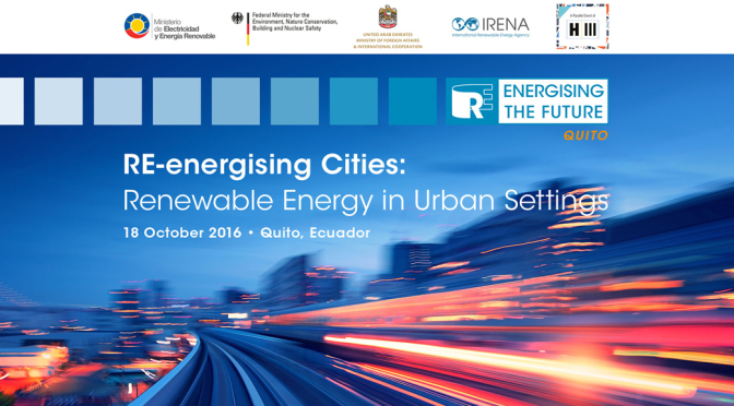 Event: IRENA & Partners Focus on Sustainable Cities